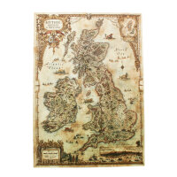Vaesen Mythic Britain A3 Velvet Map (english)