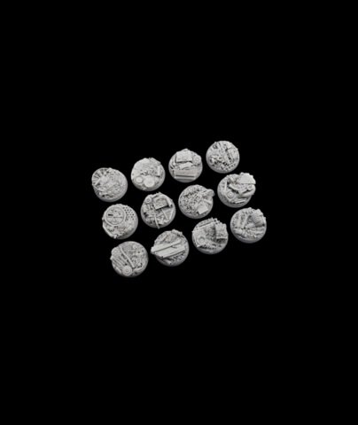 Trash Bases Round 25mm (5)