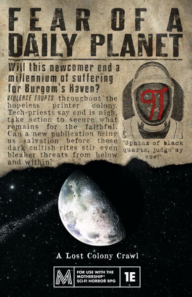 Mothership RPG Fear of a Daily Planet (english)