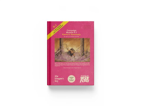 Mörk Borg RPG Kavlovs Sanctuary Revised Edition