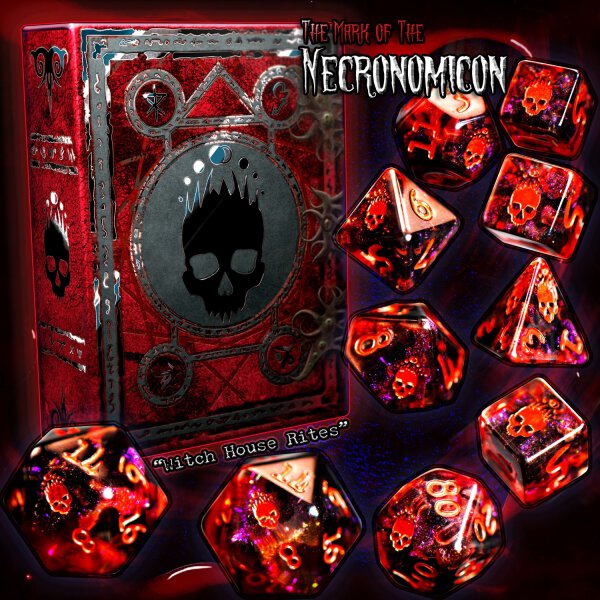 Elder Dice Mark of the Necronomicon Witch House Rites Poly Set (10)