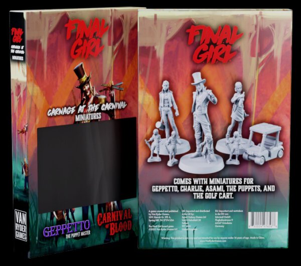 Final Girl Carnage at the Carnival Miniatures