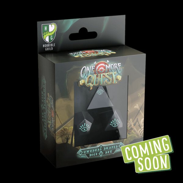 One More Quest RPG Unusual Shapes Dice Set
