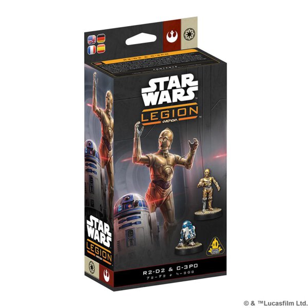 Star Wars Legion R2D2 & C-3PO (DE/EN)