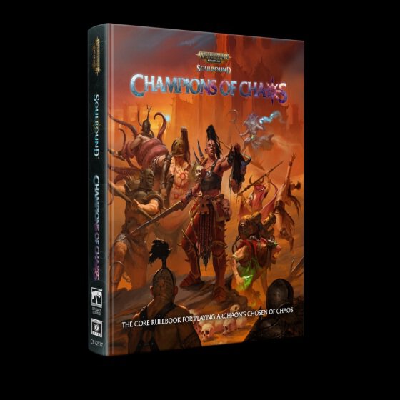 Warhammer Age of Sigmar Soulbound RPG Champions of Chaos Core Rulebook Standard Edition