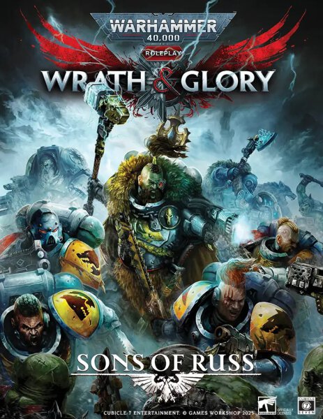 Warhammer 40K RPG Wrath & Glory Sons of Russ Standard Edition
