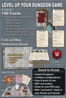 Dungeon Designer Deck 5E Deal Your Own Dungeon