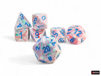 Festive® Pop Art™/blue Mega-Hedral® 7-Die Set