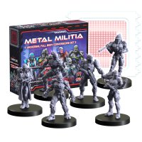 Cyberpunk Red Combat Zone Metal Militia Full Body...