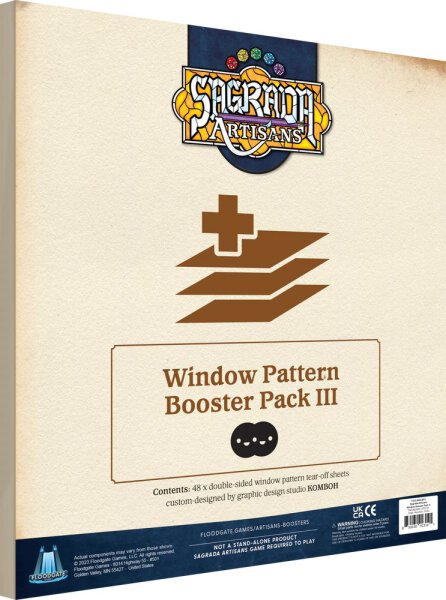 Sagrada Artisans Window Booster Pack III Komboh OOP