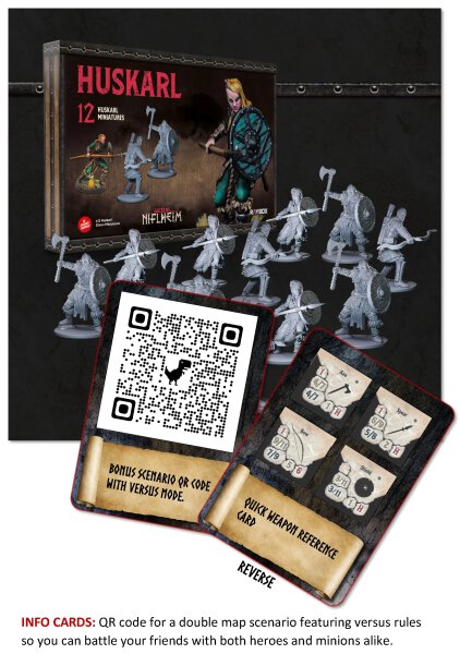Gates of Niflheim Huskarl Miniatures Set