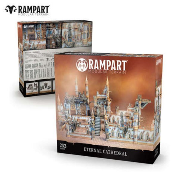 ETERNAL CATHEDRAL RAMPART Modular Terrain set