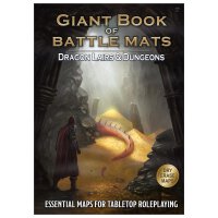 Giant Book of Dragon Lairs & Dungeons Battle Mats