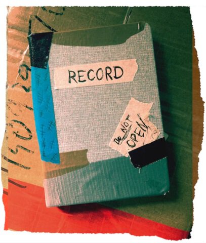 Dont Play This Game - Record Notebook