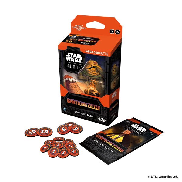 Star Wars: Unlimited – Gesetzlose Zeiten Spotlight-Deck Jabba