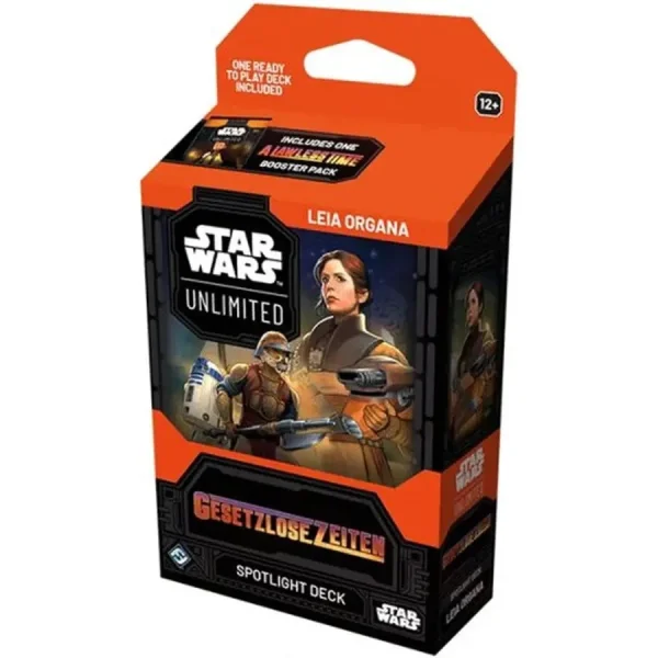 Star Wars: Unlimited – Gesetzlose Zeiten Spotlight-Deck Leia
