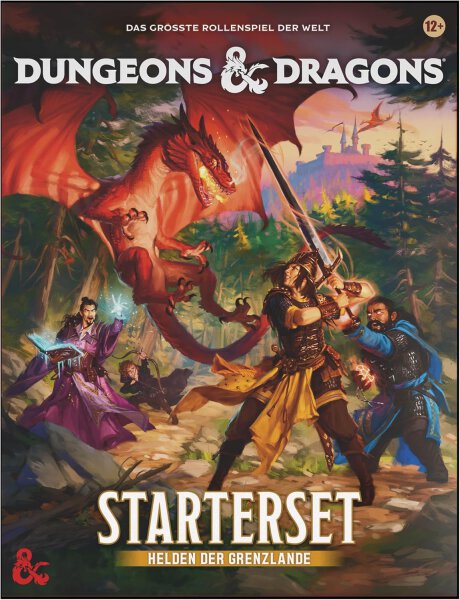 Dungeons & Dragons Starter Set: Helden der Grenzlande | D&D Fantasy-Abenteuerspiel für 3–5 Spieler (Deutsche Version)