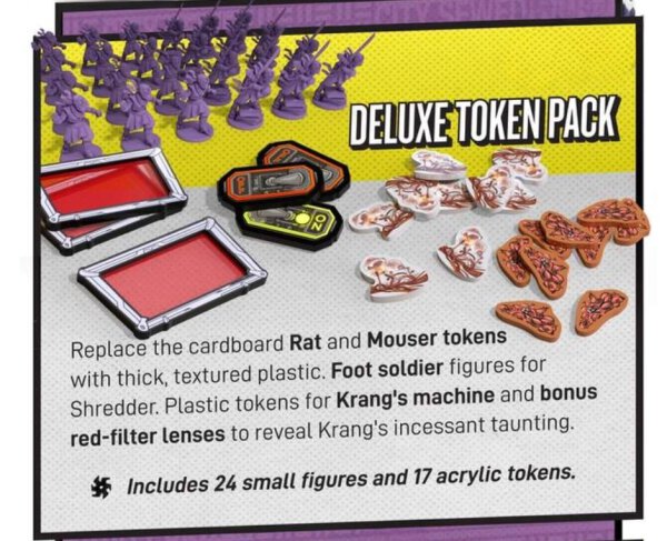 Unmatched Adventures TMNT Deluxe Token Pack