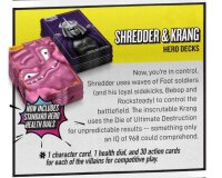 Unmatched Adventures TMNT Shredder & Krang Deck