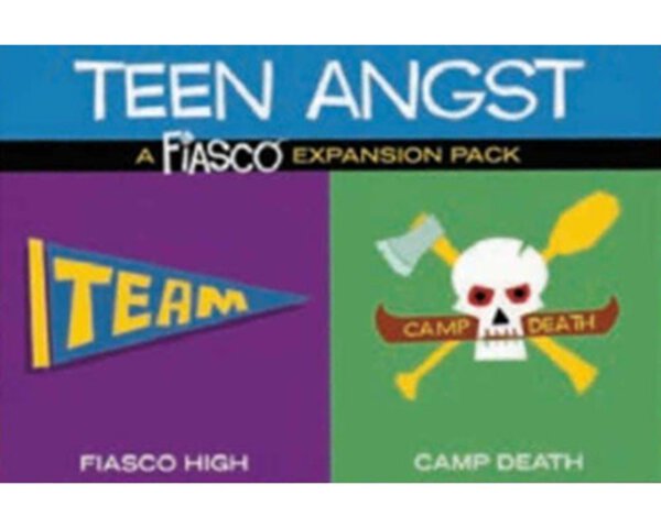 Fiasco RPG Teen Angst Expansion Pack