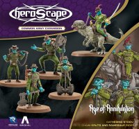 Heroscape Chain Gruts and Ramosaur Rider Army Expansion...