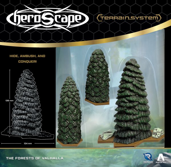 Heroscape Forests of Valhalla Terrain Expansion (english)