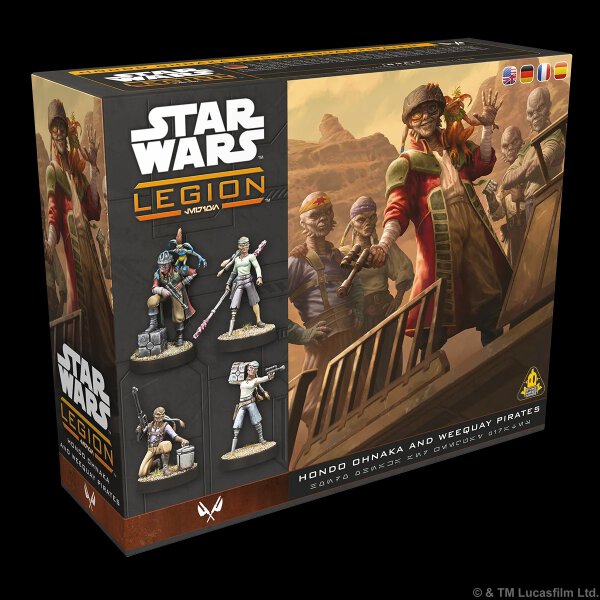 Star Wars: Legion – Hondo Ohnaka and Weequay Pirates (Deutsch/English)
