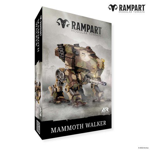 MAMMOTH WALKER RAMPART Modular Terrain set (english)