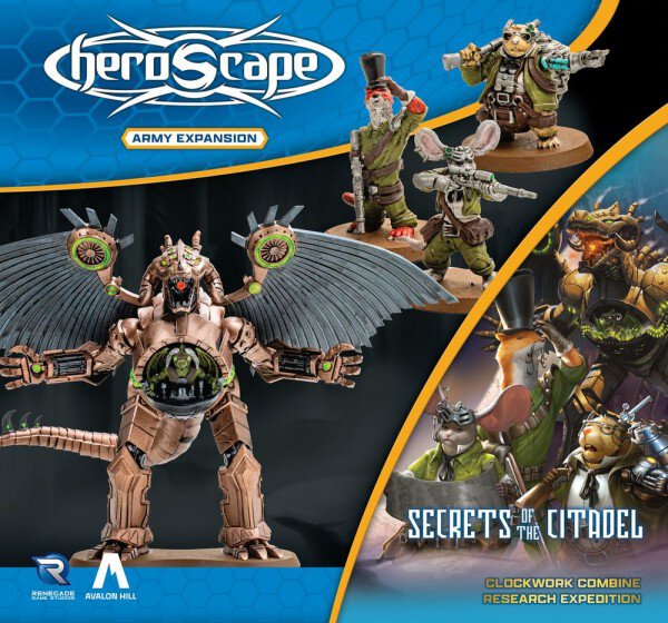 Heroscape Clockwork Combine Research Expedition Army Expansion