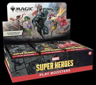 MTG - Marvel Super Heroes Play Booster Display (30 Packs) - EN