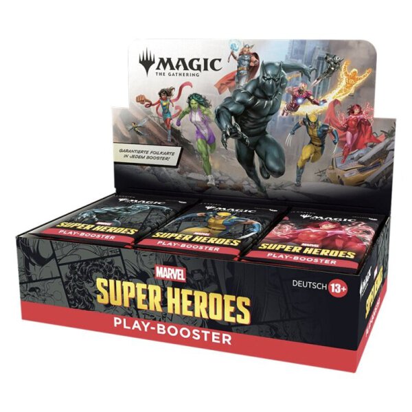 MTG - Marvel Super Heroes Play Booster Display (30 Packs) - DE