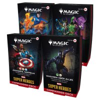 MTG - Marvel Super Heroes Commander Deck Display (4...