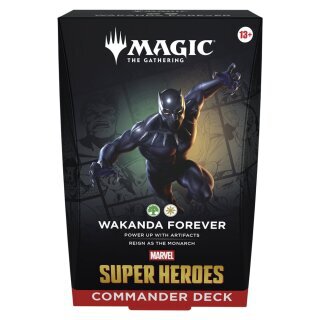 MTG - Marvel Super Heroes Commander Deck - Wakanda Forever (Green, White)- EN