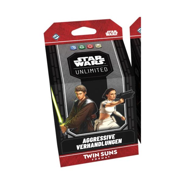 Star Wars: Unlimited Twin Suns Player Deck Aggressive Verhandlungen (deutsch)