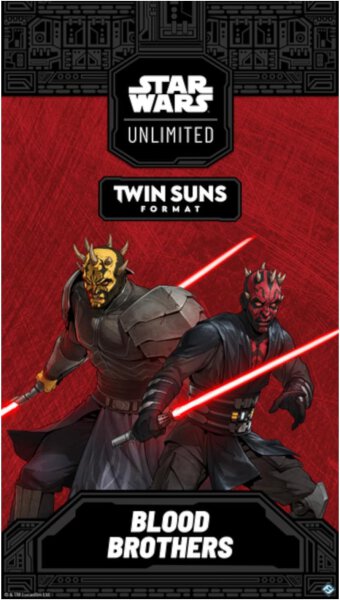 Star Wars: Unlimited Twin Suns Player Deck Blood Brothers (english)