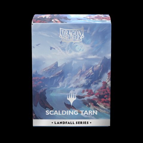Matte Dual Art Sleeves MTG Landfall Series - Scalding Tarn
