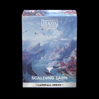 Matte Dual Art Sleeves MTG Landfall Series - Scalding Tarn
