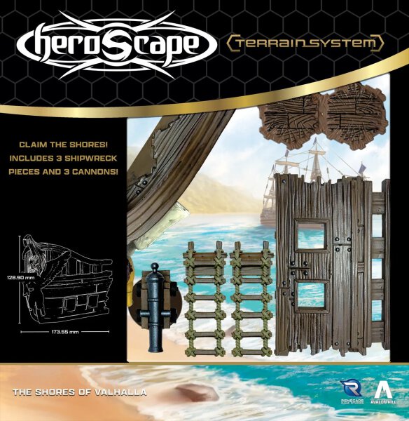 Heroscape Shores of Valhalla Terrain Expansion