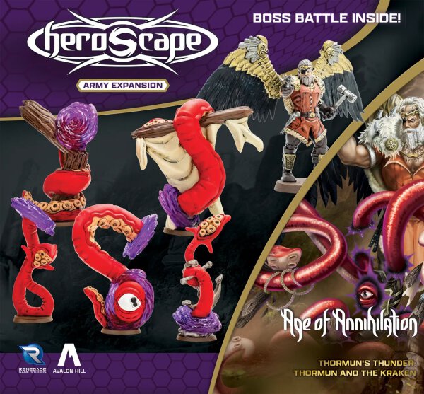 Heroscape Thormun and Kraken Army Expansion