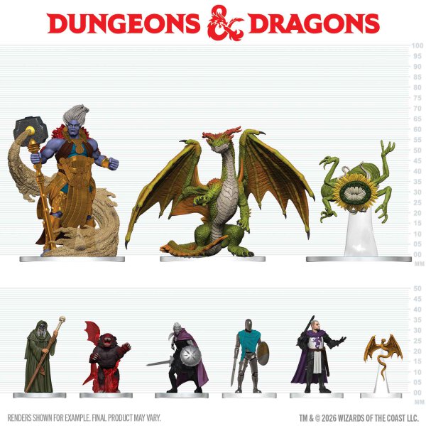 D&D Icons of the Realms Adventure in Faerun Booster Brick (10)