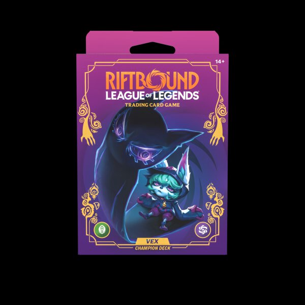 Riftbound League Of Legends TCG Unleashed Champion Deck - Vex