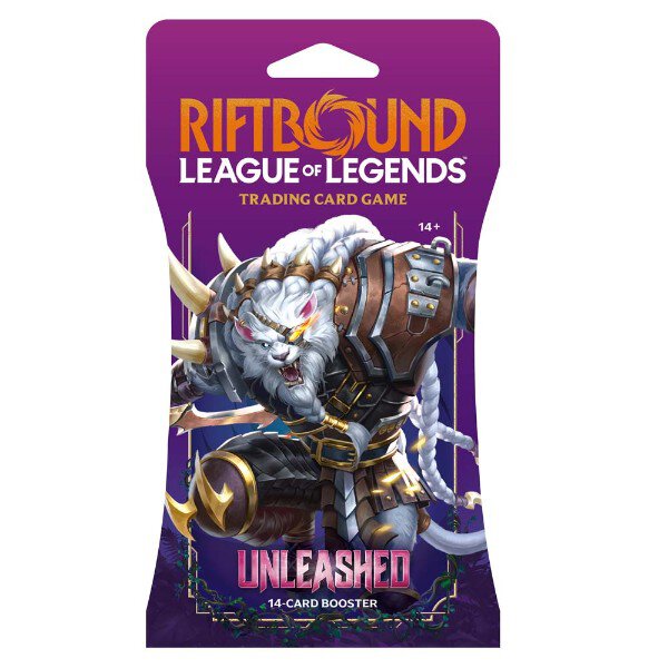 Riftbound League Of Legends TCG Unleashed Booster