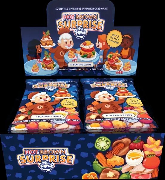 Hot Brown Surprise Display Box (24)
