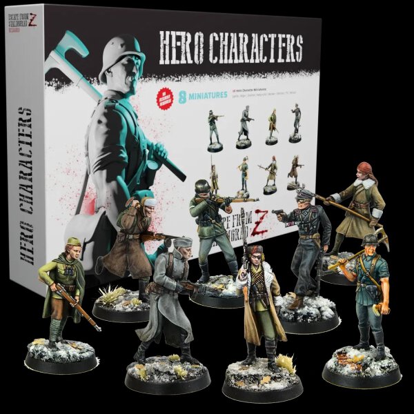 Escape from Stalingrad Z Reloaded Hero Miniatures Set