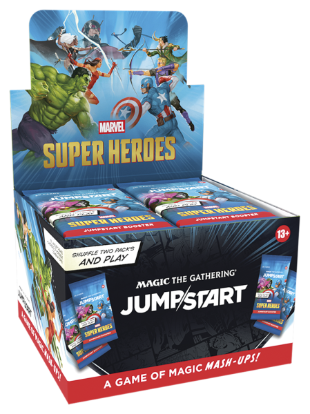 MTG - Marvel Super Heroes Jumpstart Booster Display (24 Packs) - EN