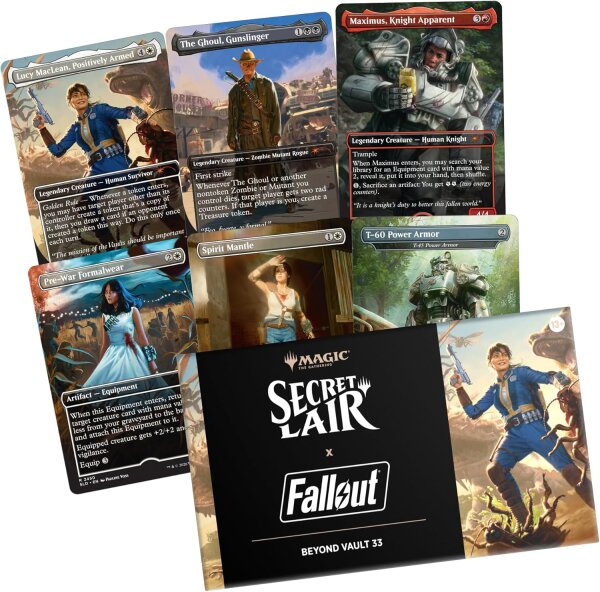 MTG - Secret Lair x Fallout: Beyond Vault 33 - EN