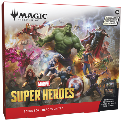 MTG - Marvel Super Heroes Scene Box -  Heroes United english