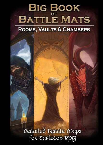 Big Book of Battle Mats Rooms, Vaults & Chambers (english)