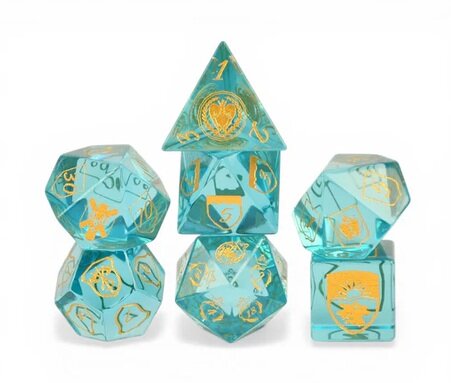 Frieren Beyond Journeys End Glass Dice Set
