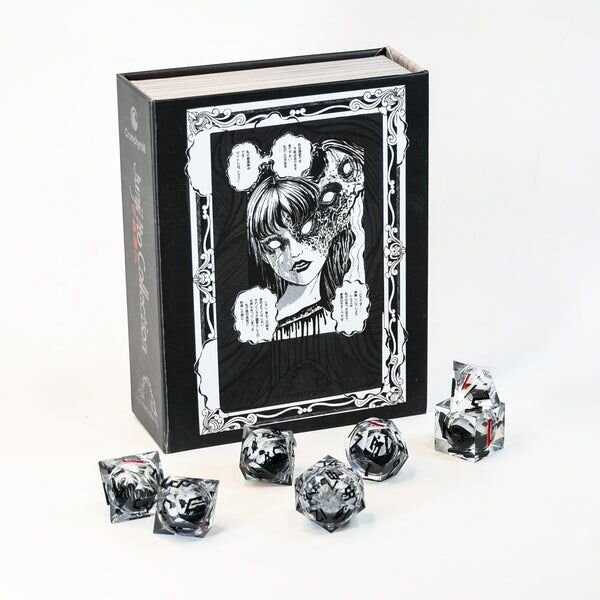 Junji Ito Liquid Core Dice Set